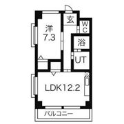 二子山キャッスルの間取り画像