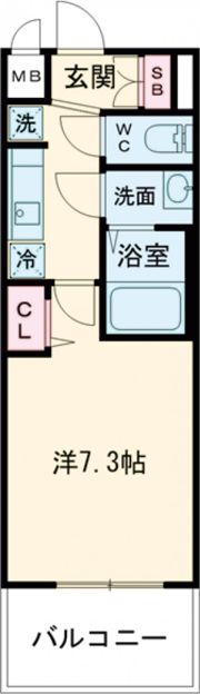プレサンスTHE KYOTO 流雅の間取り画像