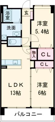 フェニックス福岡南の間取り画像