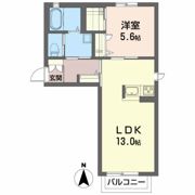 シャーメゾンAKの間取り画像