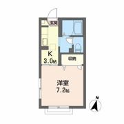 アヴニール北仙北の間取り画像
