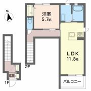 TriM志家町の間取り画像
