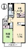 ソレイユさえきの間取り画像
