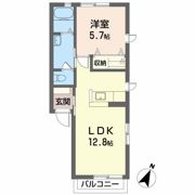 シャーメゾン栄 Sの間取り画像