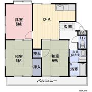 金下コーラスの間取り画像