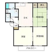 ピーチピットBの間取り画像