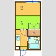 コーポ希望の間取り画像