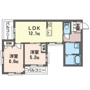 リクサヴィルの間取り画像