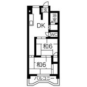 川島シオンハイツの間取り画像