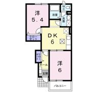 アーバンクレスト伏見Aの間取り画像