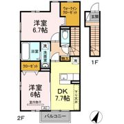 UWATTE HILLS Jの間取り画像
