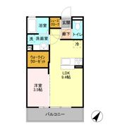 D-room ibukiの間取り画像