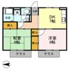 ラインハイツの間取り画像