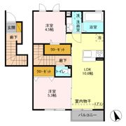 ラ・プリマベーラ Aの間取り画像
