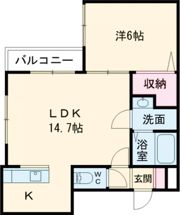 メゾンMT-6Aveの間取り画像