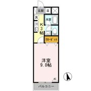 クレセントハウス・七瀬の間取り画像