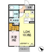 パプリカⅢ Bの間取り画像