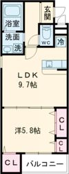 ヴェルメゾン南郷の間取り画像