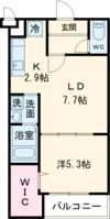 ヴェルメゾン南郷の間取り画像