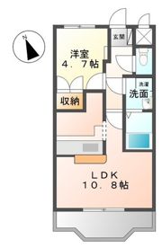 クレッシェンドの間取り画像
