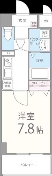ヴィルヌーブの間取り画像