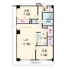グランセジュール大国町の間取り画像