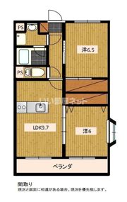 梅の里Ⅱの間取り画像