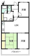 フローラ末広の間取り画像