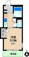オヴェスト大師本町の間取り画像