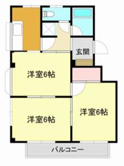 サンコーポかぶらき新桐生の間取り画像