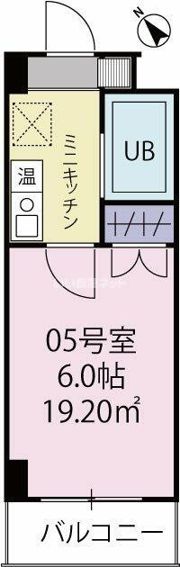 ベルビー川崎の間取り画像