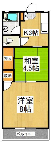KEハイムの間取り画像