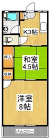 KEハイムの間取り画像