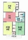 ニューセジュールタケヒロの間取り画像