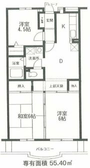 グレイス希望が丘の間取り画像