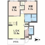 シャーメゾンひまわりの間取り画像
