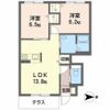 シャーメゾンひまわりの間取り画像