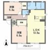 シャーメゾンキサ砥堀の間取り画像