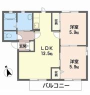 ディアス中島の間取り画像