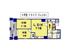 フルール・ド・パリスの間取り画像
