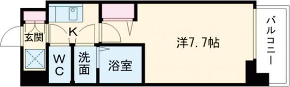 フォーリアライズ大阪イーストゲートの間取り画像