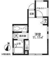 アオイハイツの間取り画像