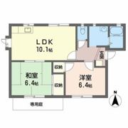 フレグランス今市の間取り画像
