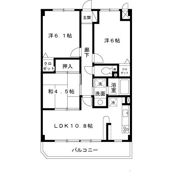 フレア・ブローリーの間取り画像