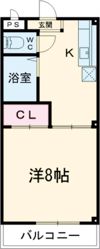 酒井マンションの間取り画像