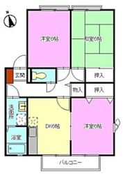 ヴィラ・ハナミズキの間取り画像