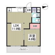 六高ハイツの間取り画像