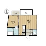 Cherim桜本町(シェリム)の間取り画像