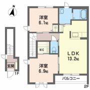 フレンドホープUの間取り画像