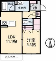 ヴィラ シャングリラの間取り画像